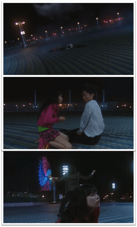 Scene from Anna-san no Omame episode 6 which taken place on Yume no Ohashi