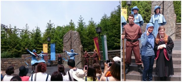 Street Entertaiment at Hogsmeade Village