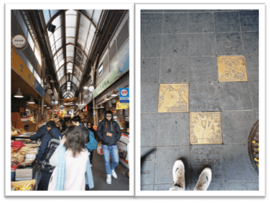 Belanja di pasar yang pernah muncul di Variety Show Korea "Running Man", "2 Days 1 Night", dan "Human Condition"